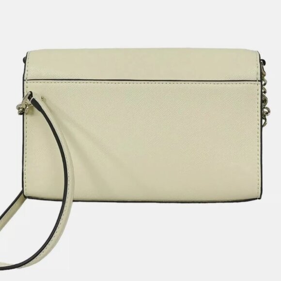 Kate Spade Staci Small Flap Crossbody in Lemon Fondant - Picture 4 of 6